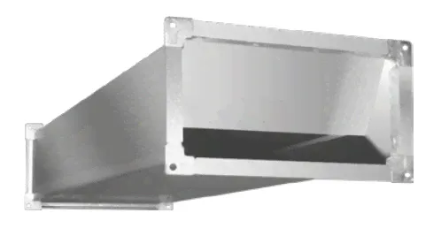 Шумоглушитель для прямоугольных воздуховодов Zilon ZSS 500×300/1000-0