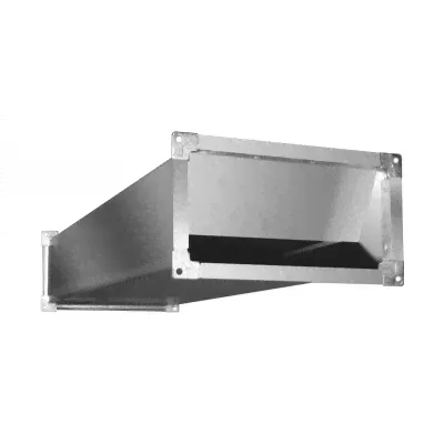 Шумоглушитель пластинчатый прямоугольный ZILON ZSS 500*300/1000